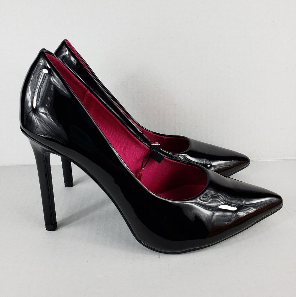 Zara Basics Pattent a leather Black Size 6